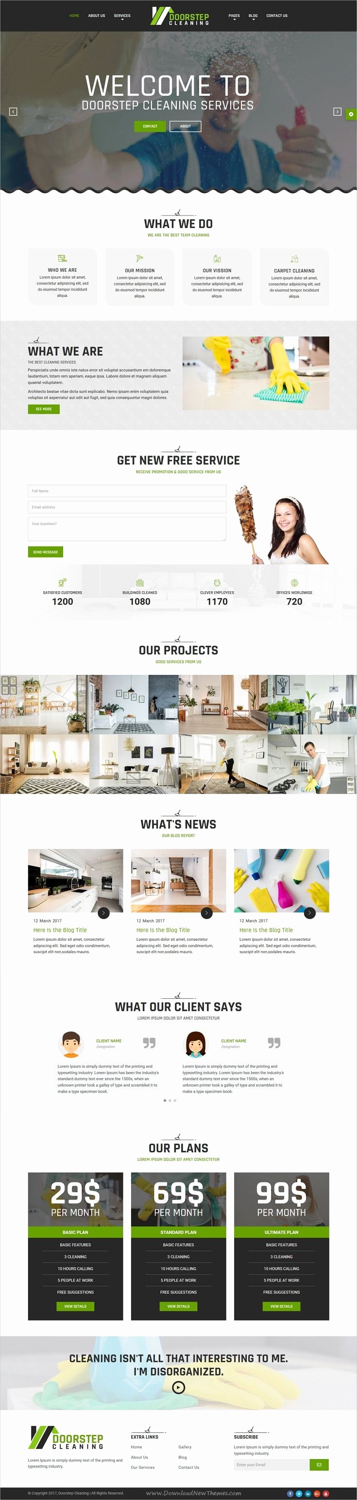 Cleaning Services Website Template Inspirational Best 25 Cleaning Services Ideas On Pinterest