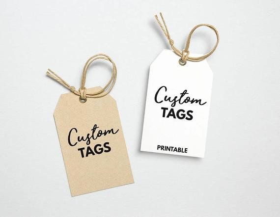 Clothing Hang Tag Template Lovely Items Similar to Custom Hang Tag Printable Template
