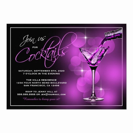 Cocktail Party Invitation Template Awesome Join Us for Cocktails Invitations Cocktail Party Card