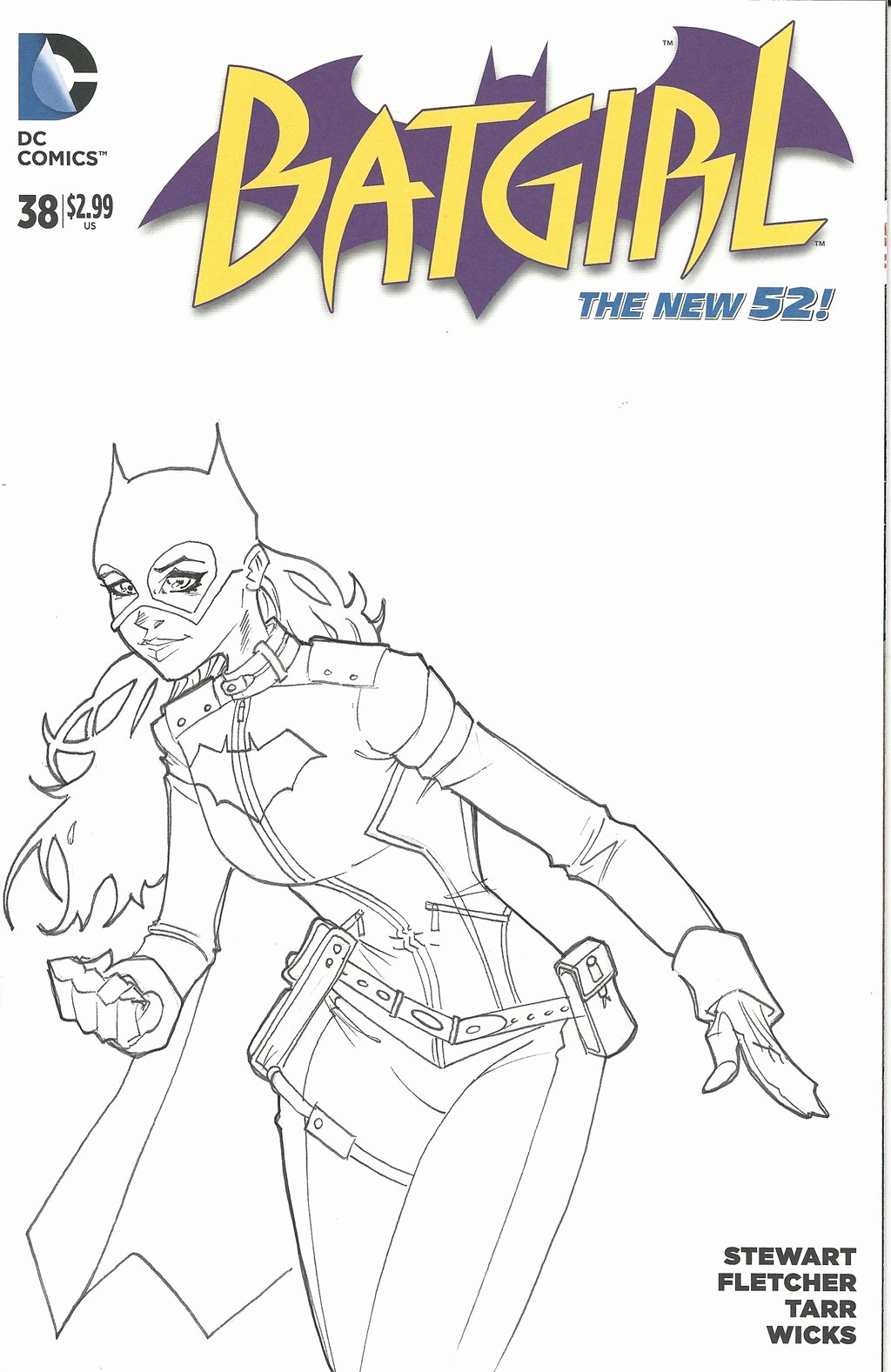 Comic Book Cover Template Inspirational Batgirl Sketch Cover by Brianvander On Deviantart