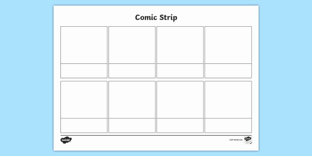 Comic Book Strips Template Awesome Free New Blank Ic Strip Template Ic Ic
