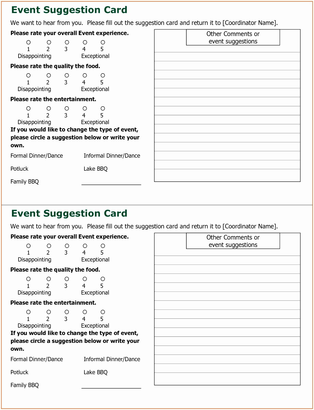 suggestion card template