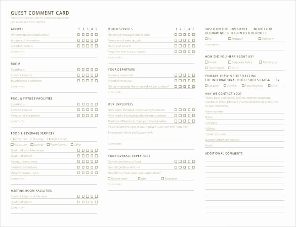 Comment Card Template Word Beautiful Ment Card Template – 27 Free Printable Word Pdf Psd