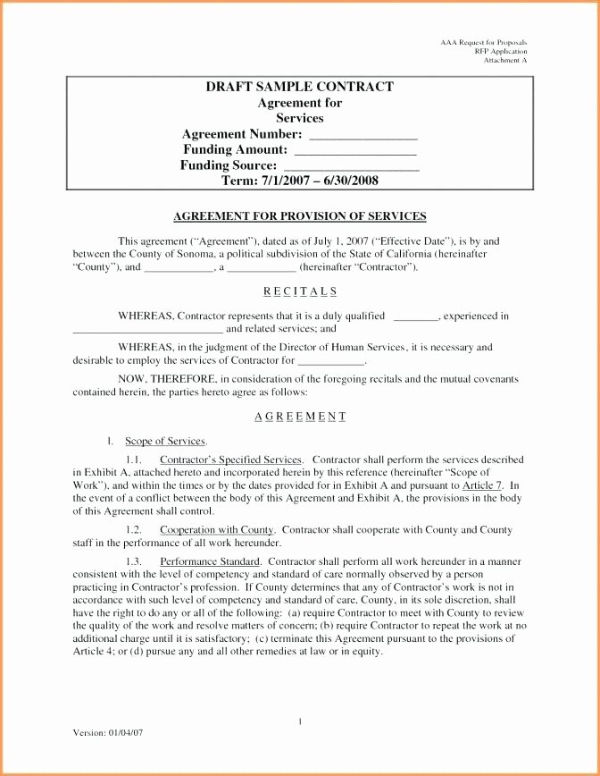 Commercial Cleaning Contract Template Unique Janitorial Contract Template Mercial Cleaning Services