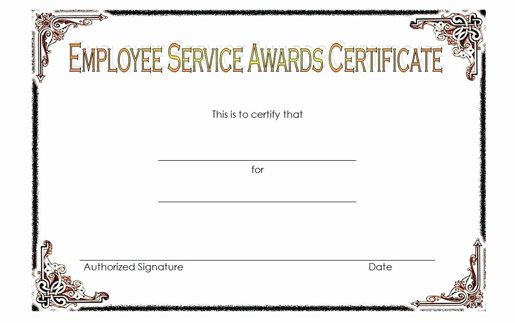 Community Service Certificate Template Best Of Service Award Template Free Award Template Munity
