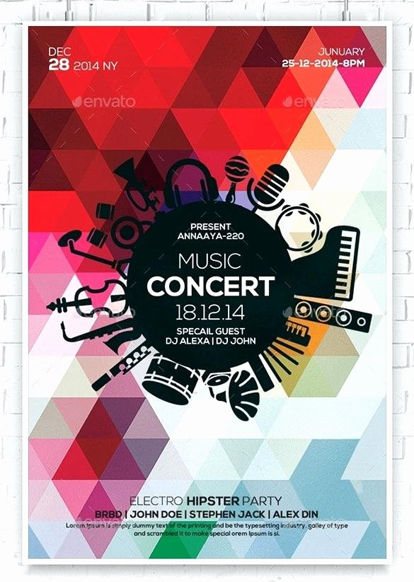 Concert Flyers Template Free Beautiful Free Christmas Flyer Templates Microsoft Word – athoise