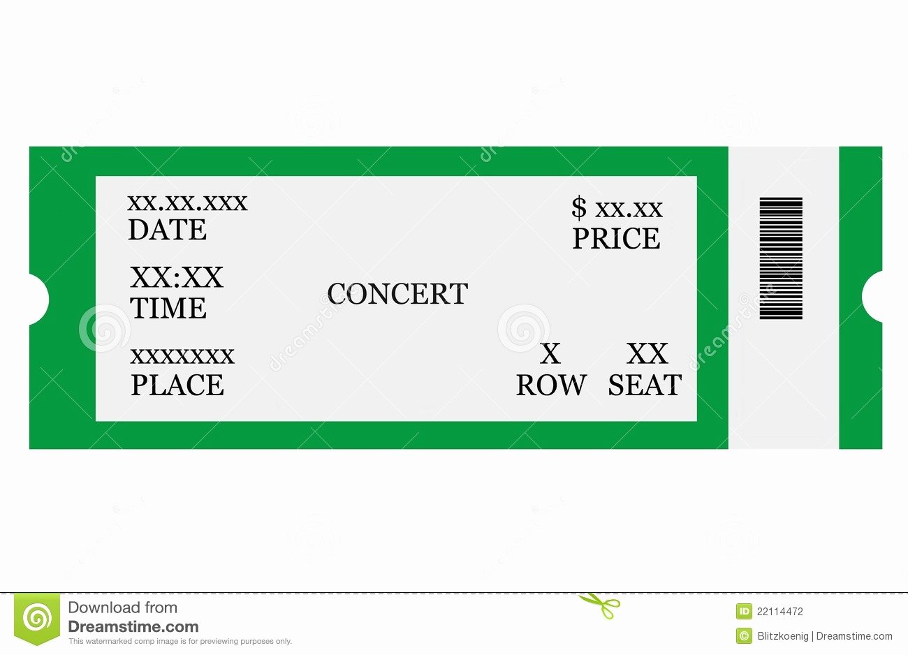 Concert Ticket Template Free Best Of Blank Concert Ticket Template Mughals