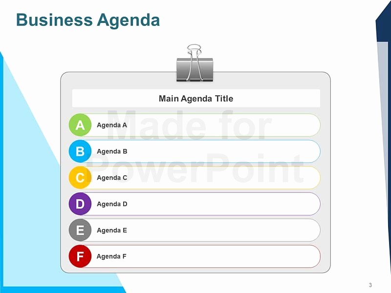 Conference Presentation Ppt Template Elegant Business Agenda Editable Powerpoint Template