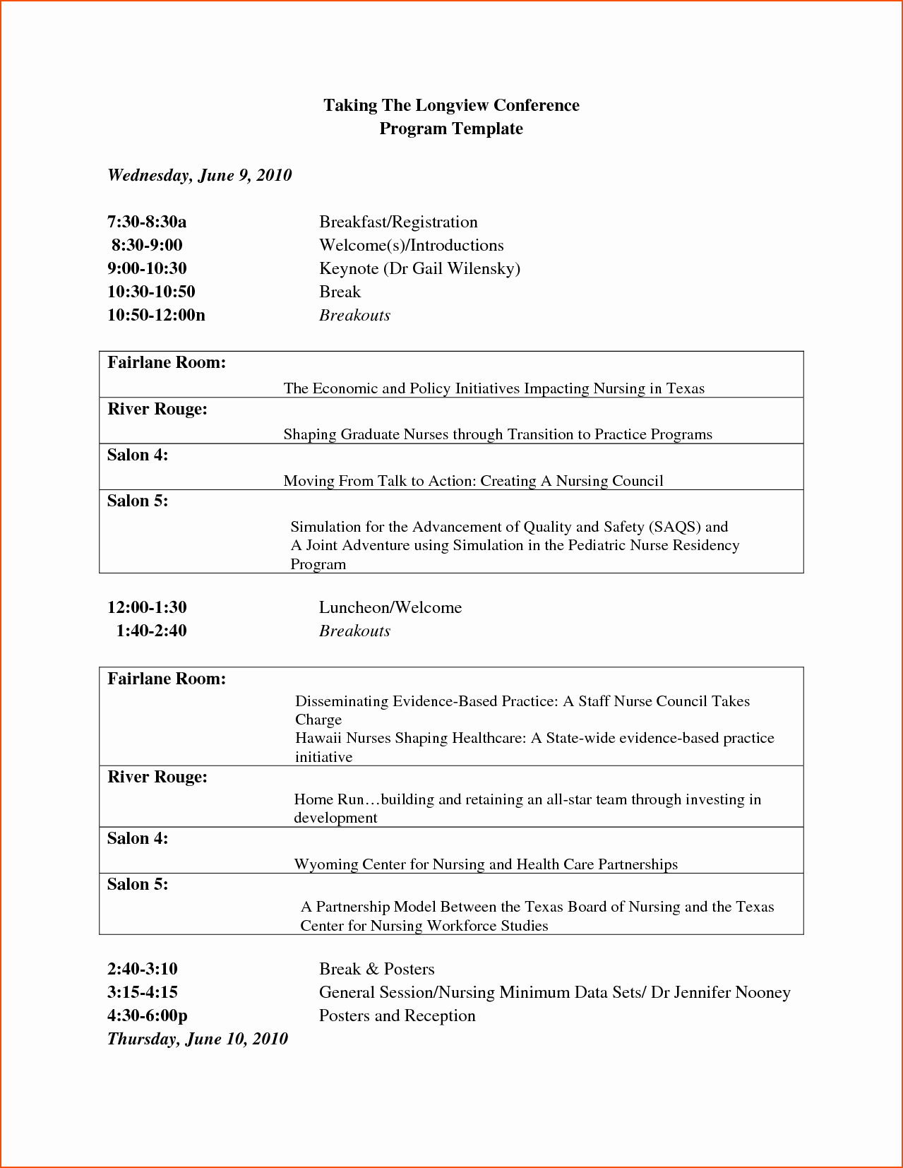 Conference Program Book Template Awesome 7 Conference Program Template Bookletemplate