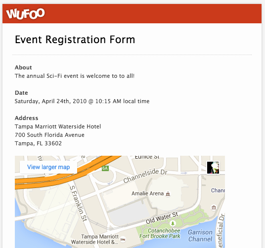 Conference Registration forms Template Awesome top 5 event Registration form Templates