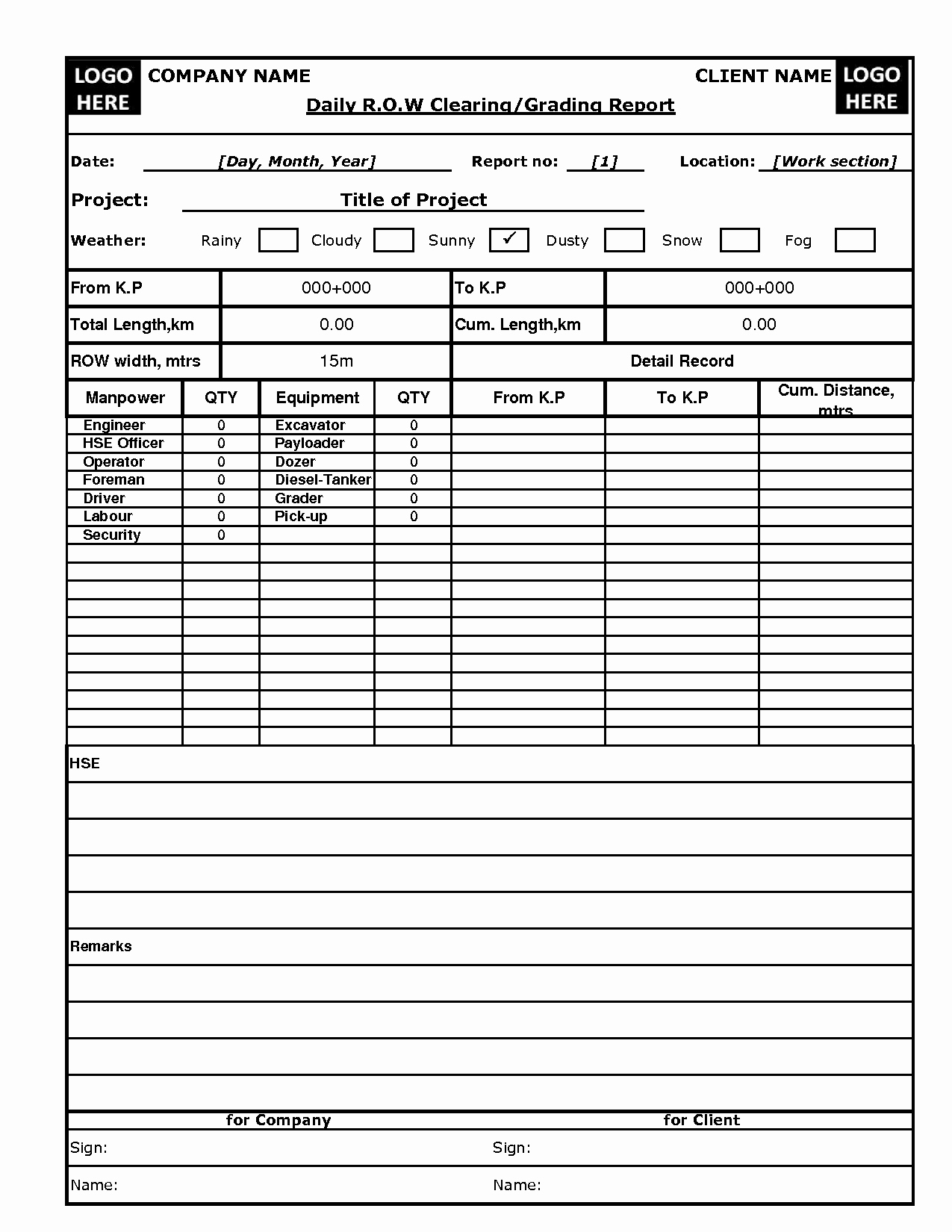 Construction Daily Report Template Best Of Construction Daily Report Template Excel