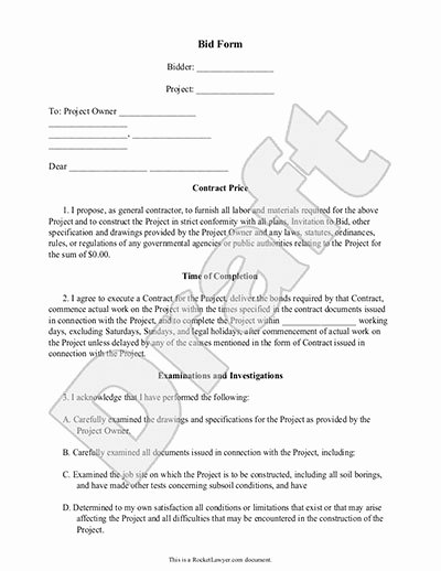 Construction Job Proposal Template Lovely Construction Proposal Template