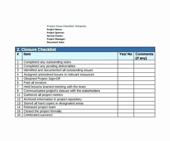 Construction Project Closeout Template Awesome Observation Checklist Template for Teachers Basic Teacher