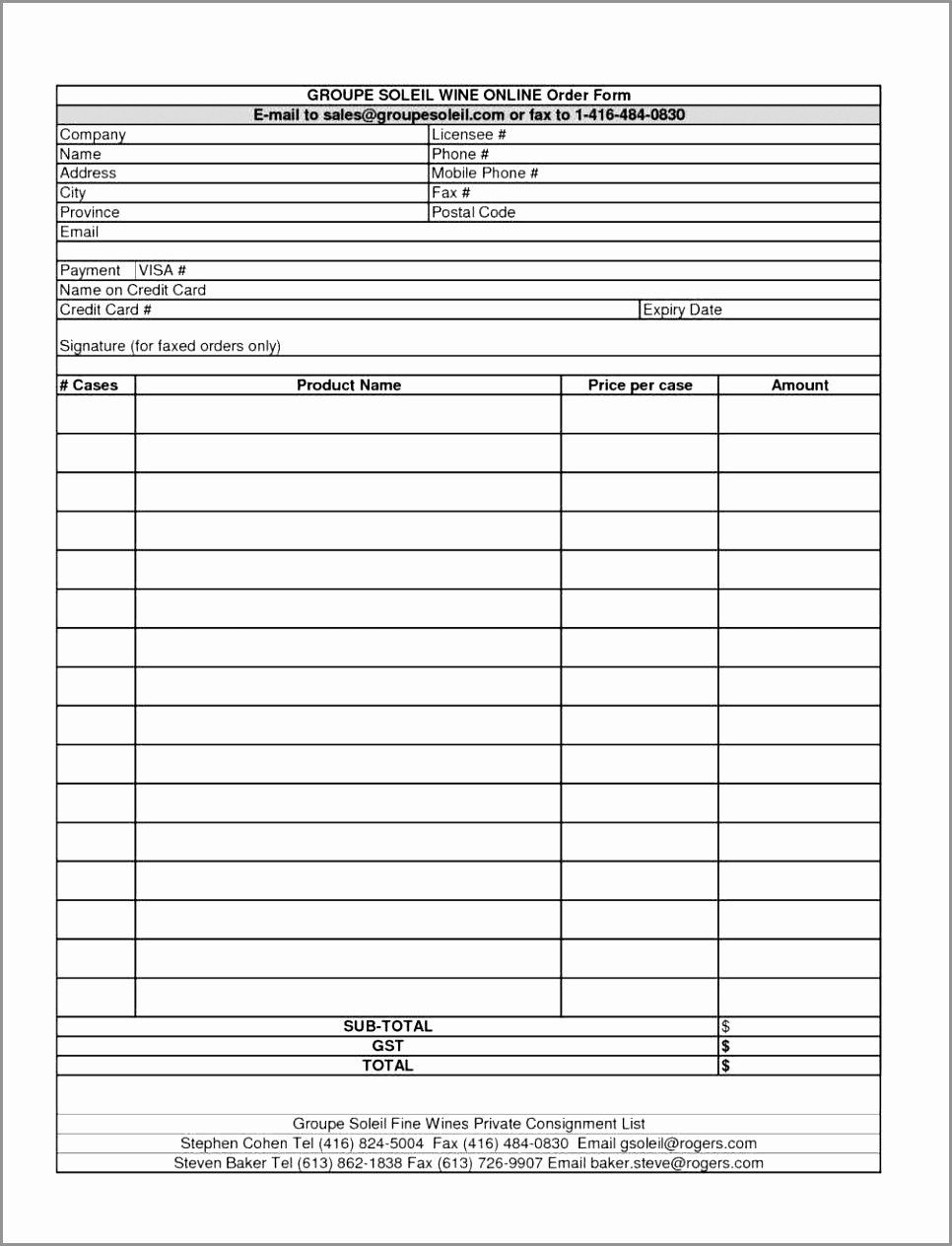 Construction Work order Template Awesome 12 Contractor Work order Template