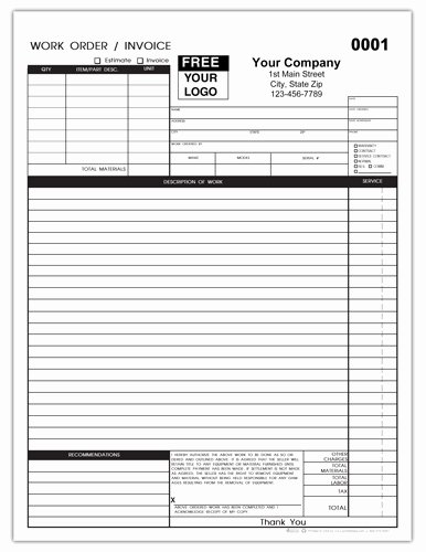 Construction Work order Template Lovely Contractors Work order form