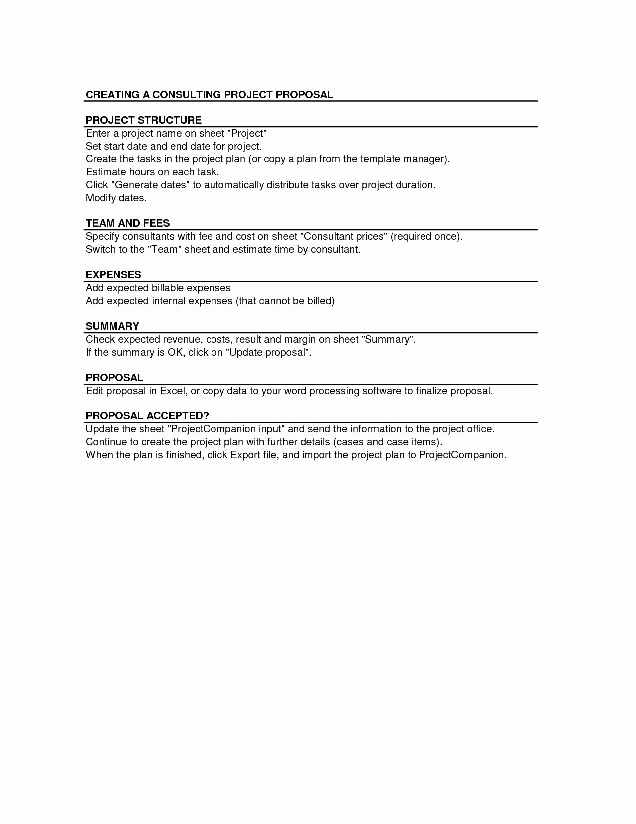 Consulting Proposal Template Doc Luxury Consulting Proposal Template Doc