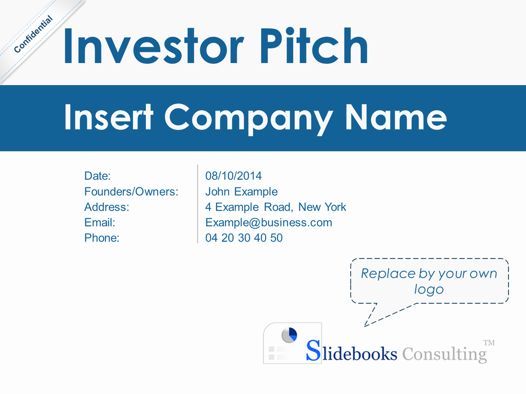 Consulting Proposal Template Mckinsey Fresh Download An Investor Pitch Deck Template
