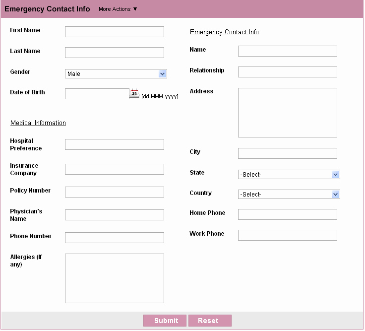 Contact Information form Template Unique Customer Contact form HTML form Builder