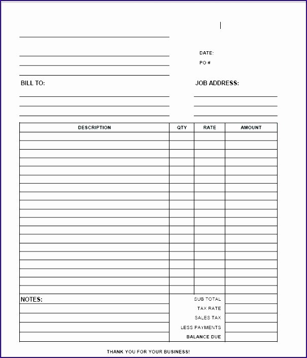 Contractor Invoice Template Excel Awesome 6 1099 Excel Template Exceltemplates Exceltemplates