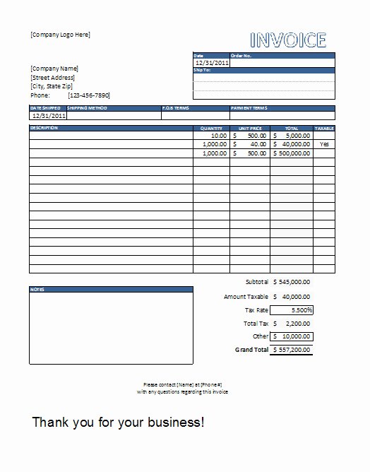 Contractor Invoice Template Word Beautiful Free Construction Invoice Template Word