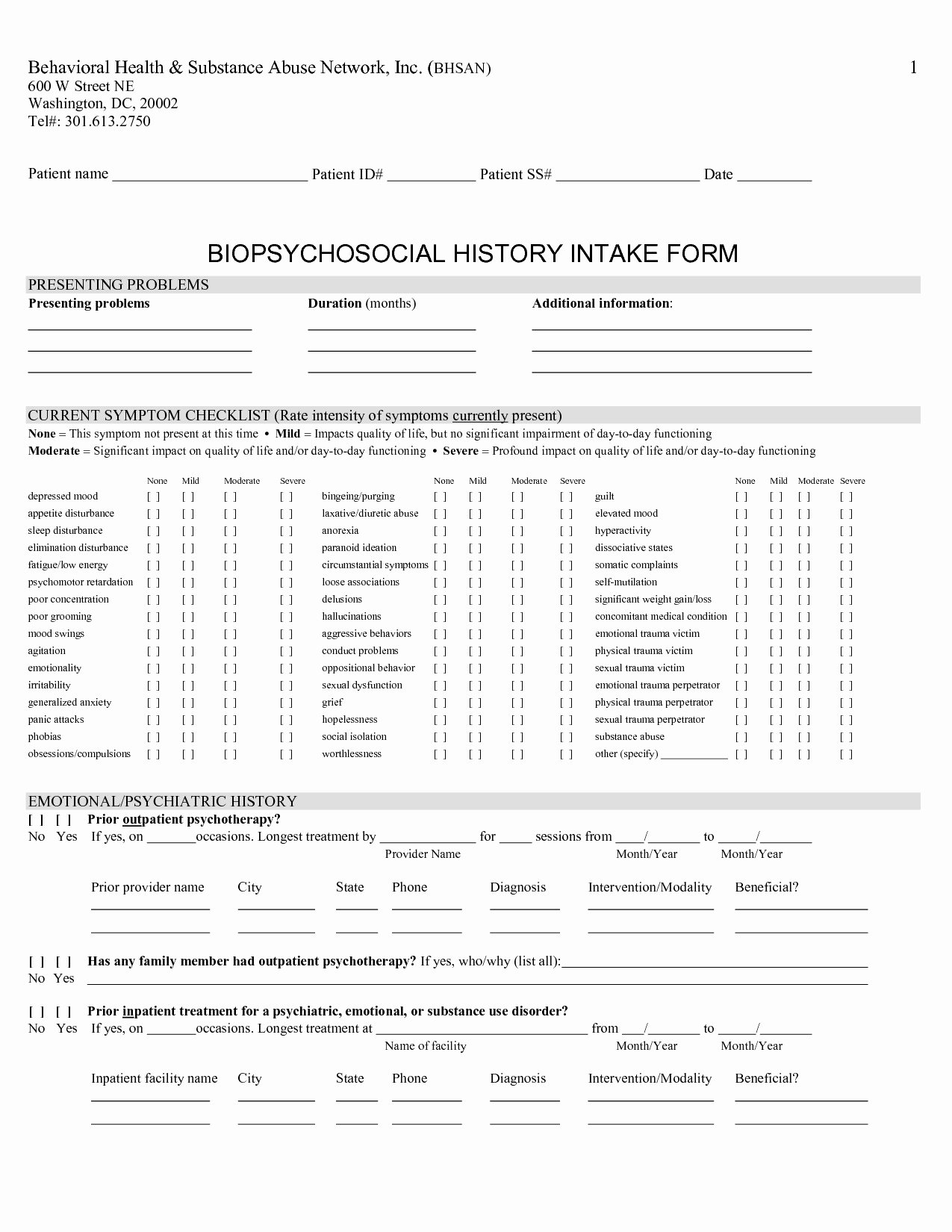 Counseling Intake form Template Awesome Christian Counseling Intake form Template Templates
