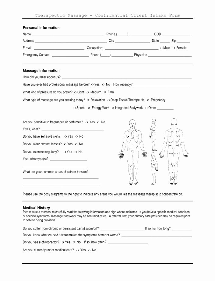 Counseling Intake form Template Luxury Client Intake forms Printable Client Intake form