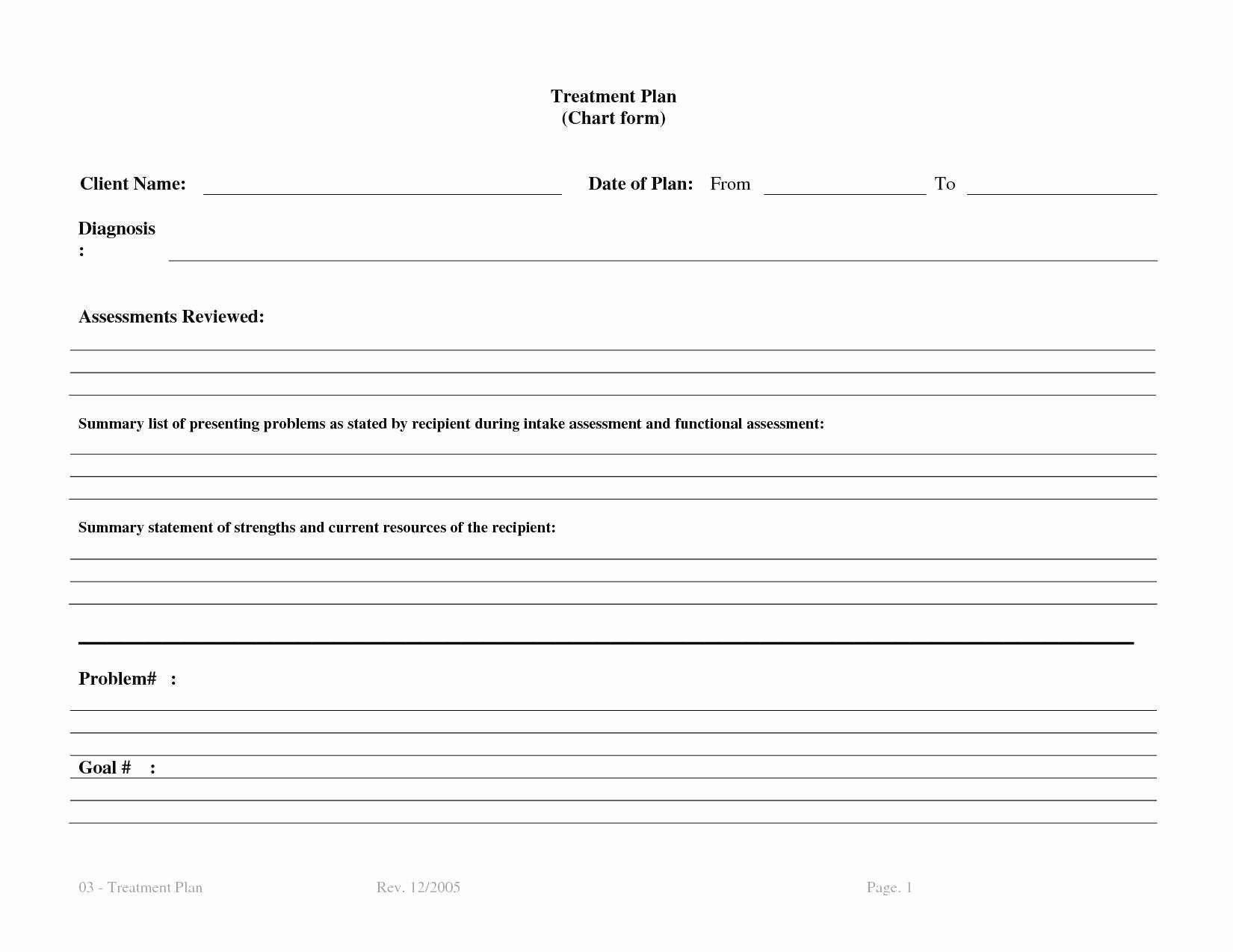 Counseling Treatment Plan Template Awesome Elegant Counseling Treatment Plan Template