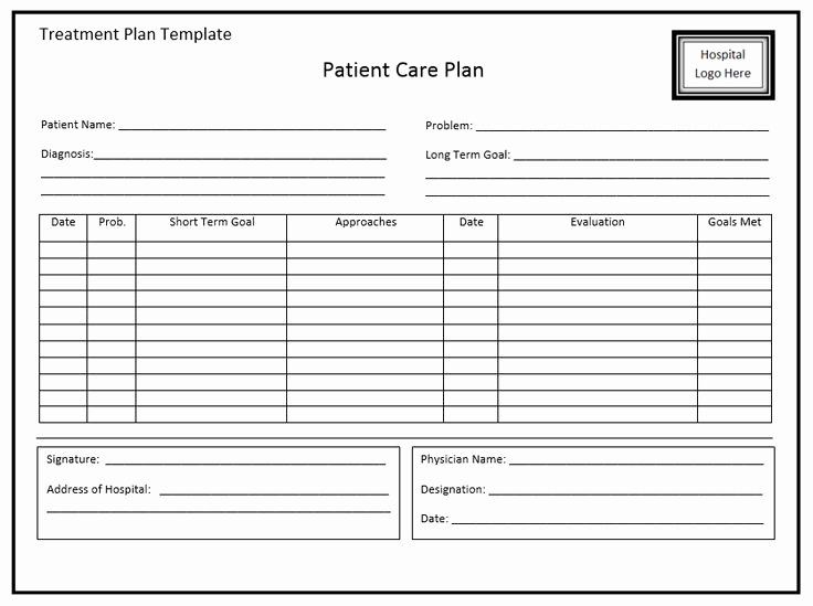 Counseling Treatment Plan Template Inspirational 179 Best Images About Template On Pinterest