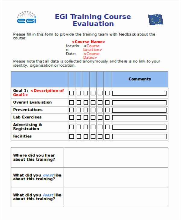 Course Evaluation form Template Elegant Course Evaluation form Template – Versatolelive