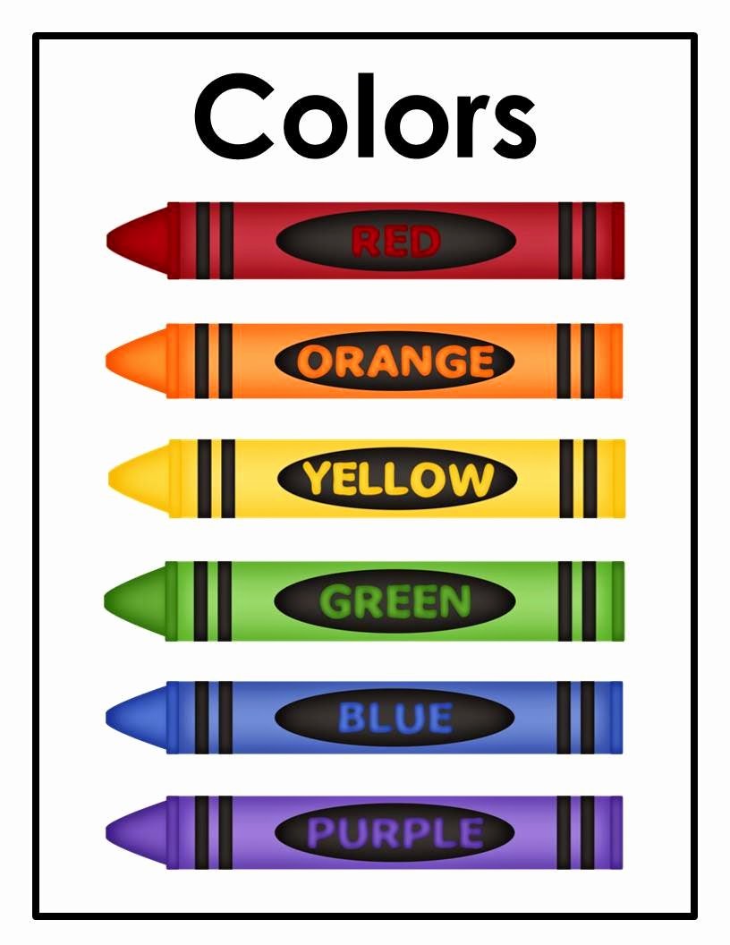 Crayon Printable Template