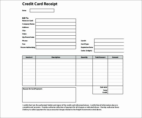 Credit Card Payment Template Inspirational Credit Card Payment Receipt Template Email Builder T