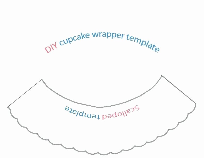 Cupcake Wrapper Template Pdf Luxury Cupcake Wrapper Template Microsoft Word Anekantafo