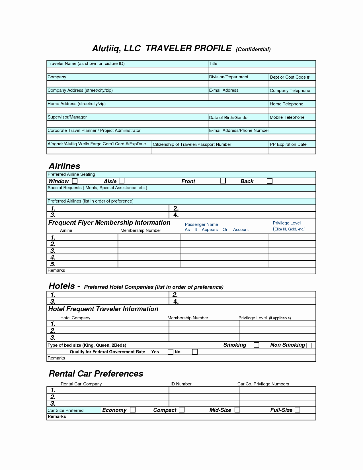 Customer Profile Template Excel Inspirational 28 Of Customer Profile Template Excel