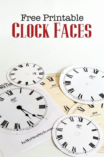 Customizable Clock Face Template Lovely Free Printable Clock Faces