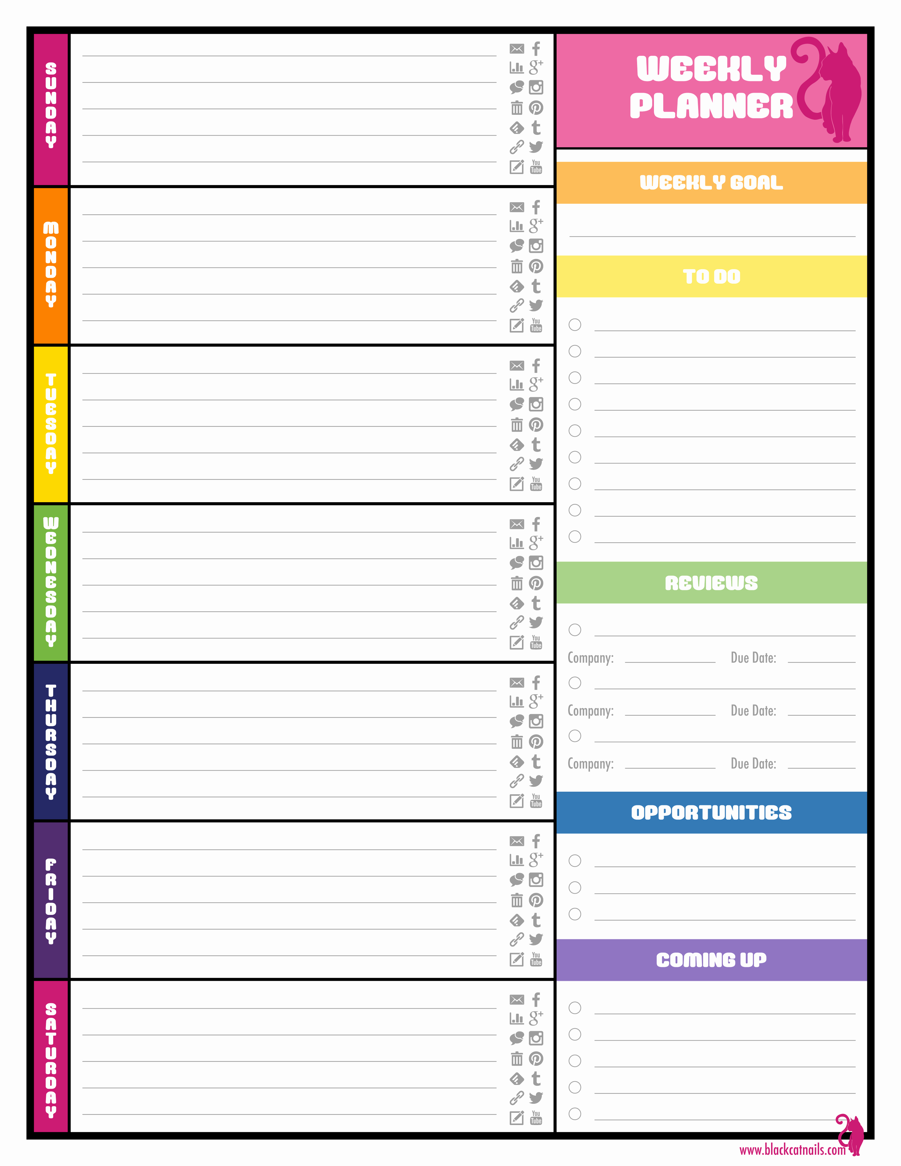 Cute Class Schedule Template Elegant 8 Best Of Cute Printable School Schedule Template