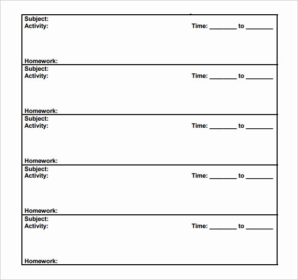 Daily Lesson Plan Template Best Of 10 Sample Daily Lesson Plans