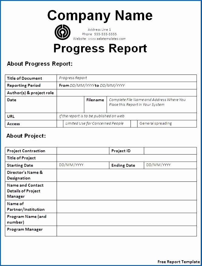 Daily Progress Report Template Elegant Daily Work Report format Ideasplataforma