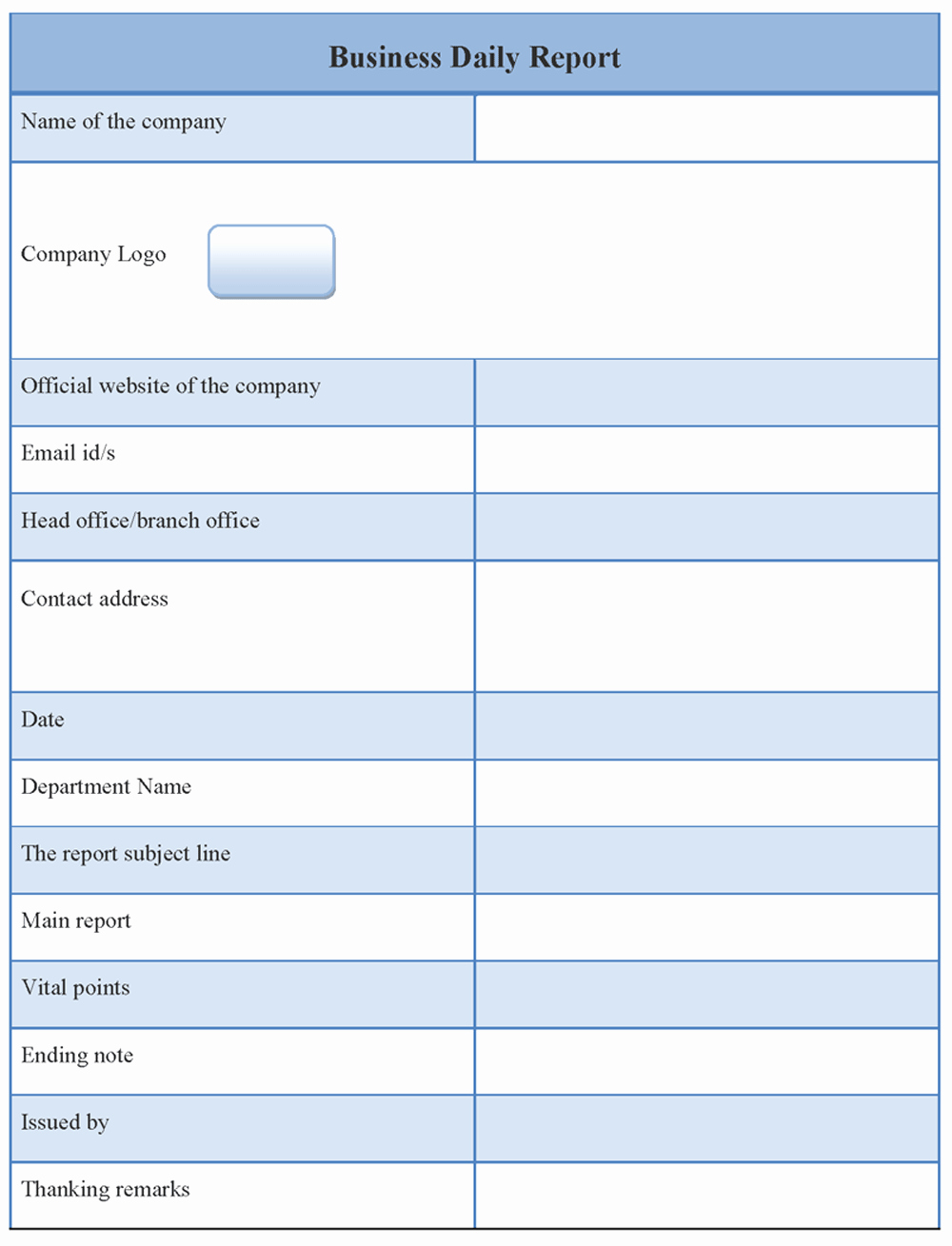 Daily Report Template Word Awesome Weekly Report Template