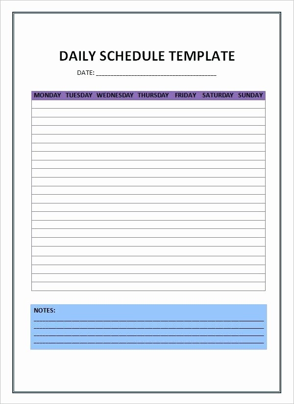 Daycare Staff Schedule Template Best Of Daycare Staff Schedule Template – Ertkfo