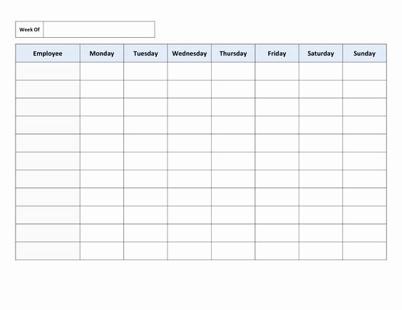 Daycare Staff Schedule Template Elegant 25 Best Ideas About Daily Schedule Template On Pinterest