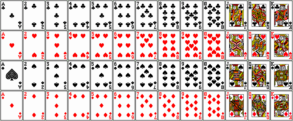 Deck Of Cards Template New 7 Best Of Printable Mini Deck Playing Cards