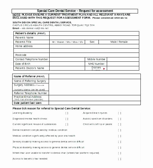 Dental Clinical Notes Template New Treatment Log form White Dental Notes Template Hygiene