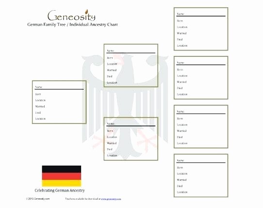 Descendant Chart Template Excel Awesome Ancestry Template