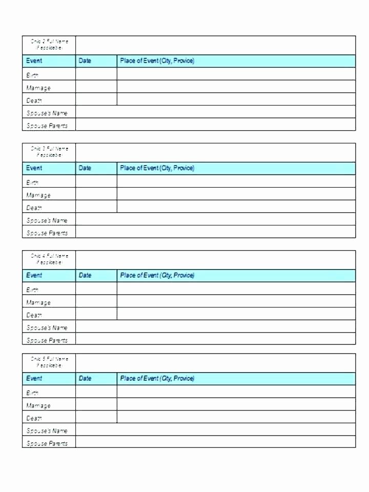 Descendant Chart Template Excel Luxury Genealogy Spreadsheet Template Excel Genealogy Spreadsheet