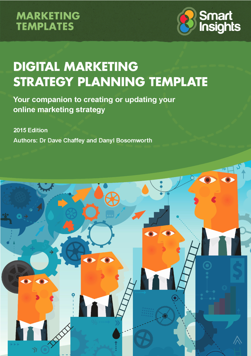 Digital Marketing Proposal Template Luxury Digital Marketing Plan Template Smart Insights Authorstream