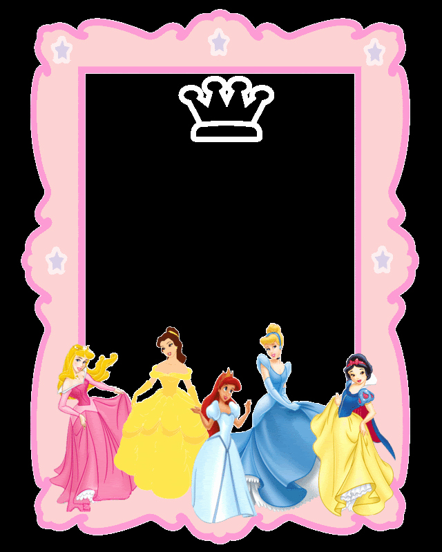 Disney Princess Invitation Template Fresh Disney Princess Blank Invitation