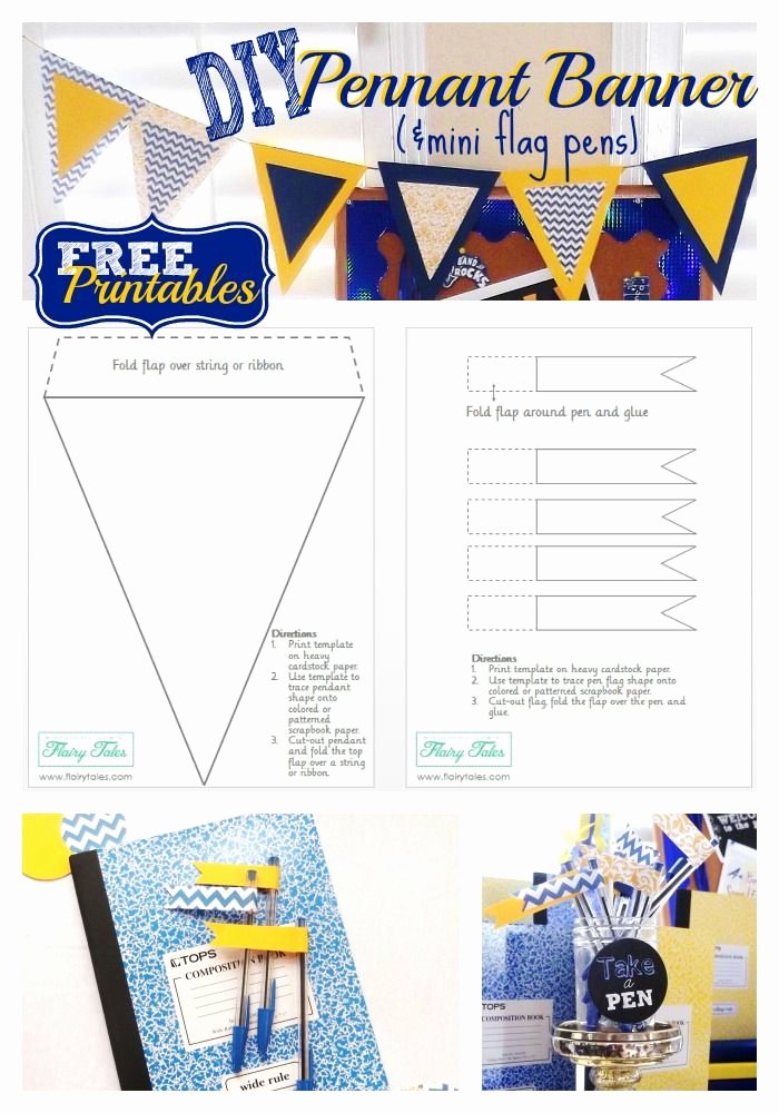 Diy Birthday Banner Template Awesome 7 Best Of Tiny Pennant Banner Printable Template