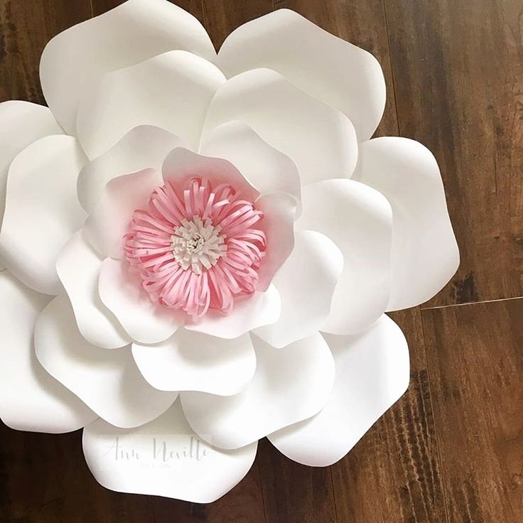 Diy Paper Flower Template Fresh 25 Best Ideas About Paper Flower Decor On Pinterest