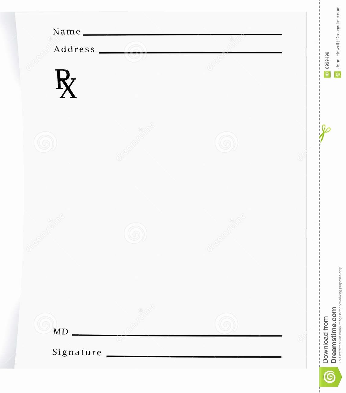 Doctor Prescription Pad Template Unique Prescription Pad Blank Download From Over 27 Million