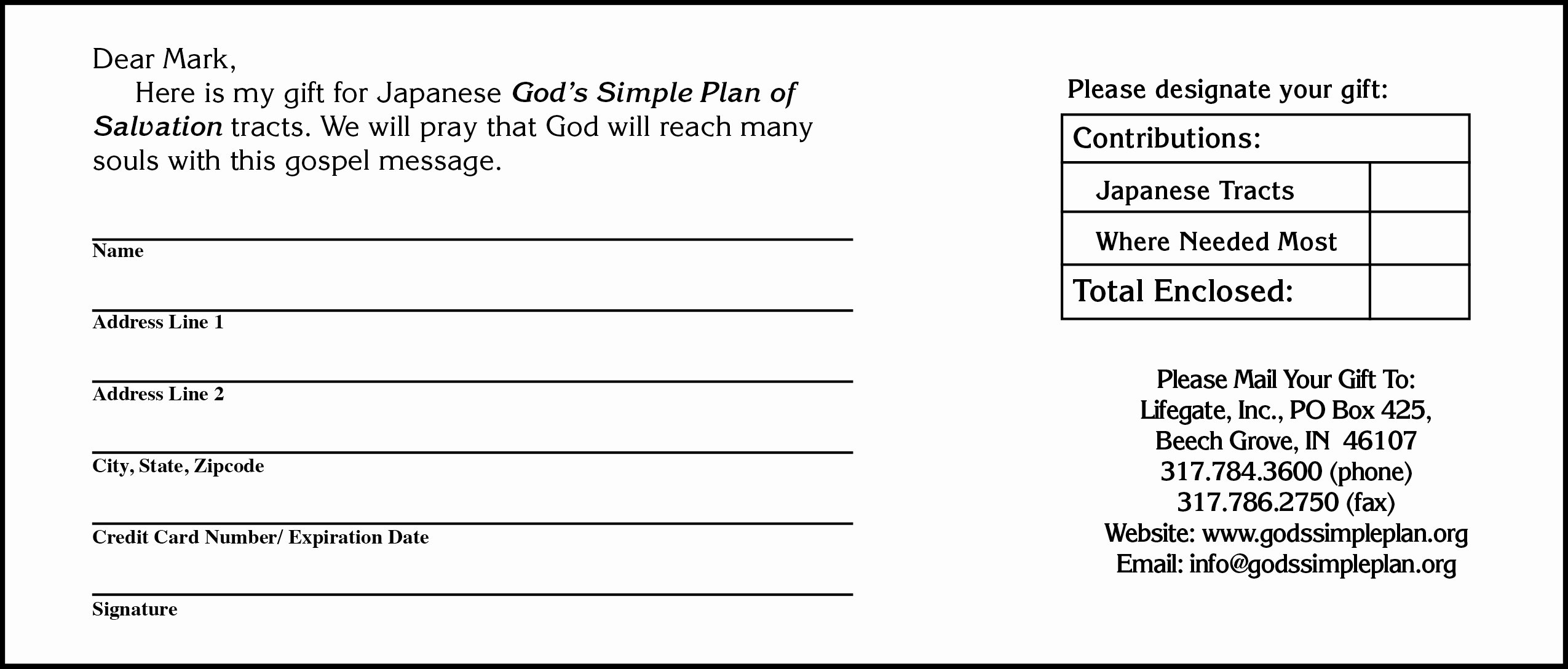 Donation form Template Word Beautiful 6 Donation form Templates Excel Pdf formats
